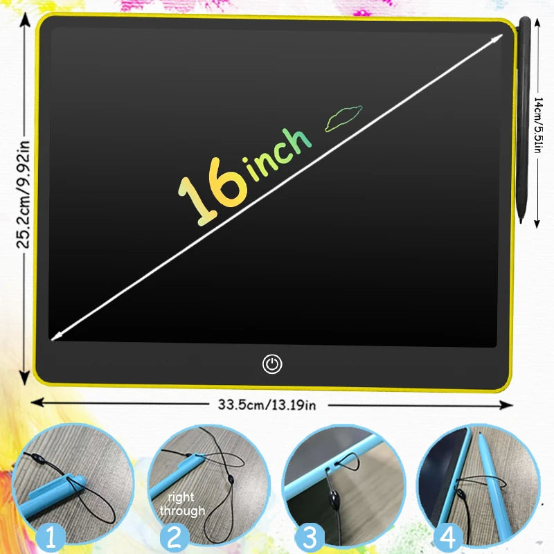 SnapPad: 16-inch Magical Doodle Tablet