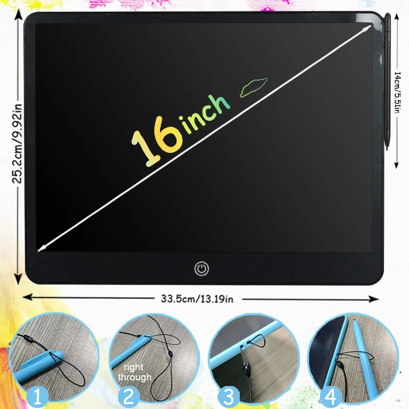 SnapPad: 16-inch Magical Doodle Tablet