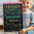 The ultimate mess-free drawing experience. This 16-inch SnapPad is perfect for kids to draw, learn, and play without the need for paper or pens. One-click erase makes it easy to start a new masterpiece instantly