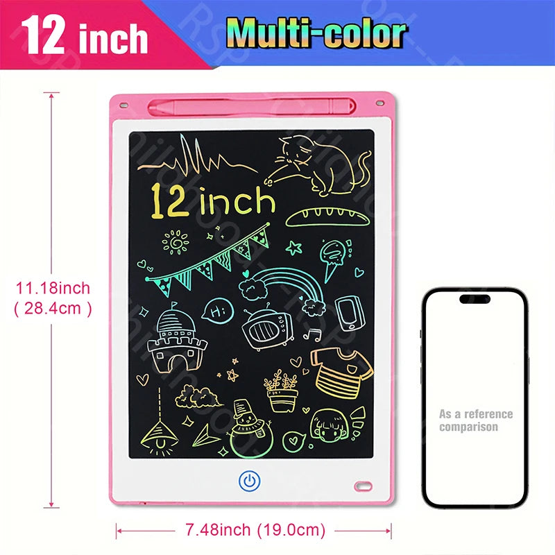 SnapPad: 12-inch Compact Doodle Tablet