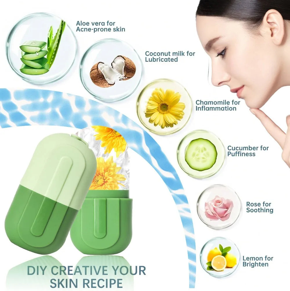 Instant Ice Face Roller – De-Puff & Glow in Seconds   Wake up with a slimmer, refreshed face in 60 seconds