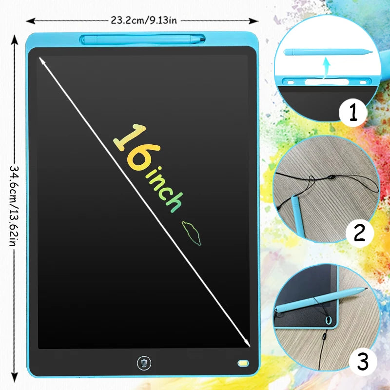 SnapPad: 16-inch Magical Doodle Tablet