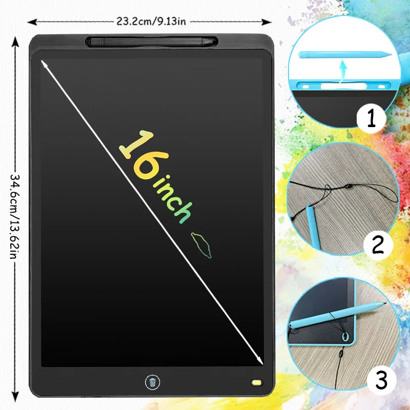 SnapPad: 16-inch Magical Doodle Tablet